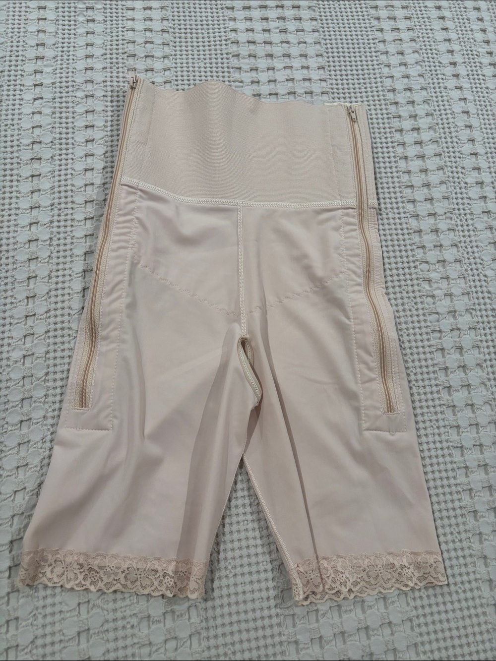 Contour MD Beige Mid Thigh Compression Girdle Post Surgery Size M